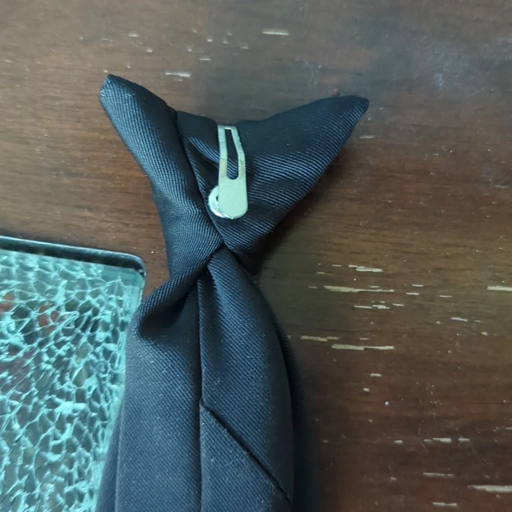 NEW Black Tie For Boy 5-6